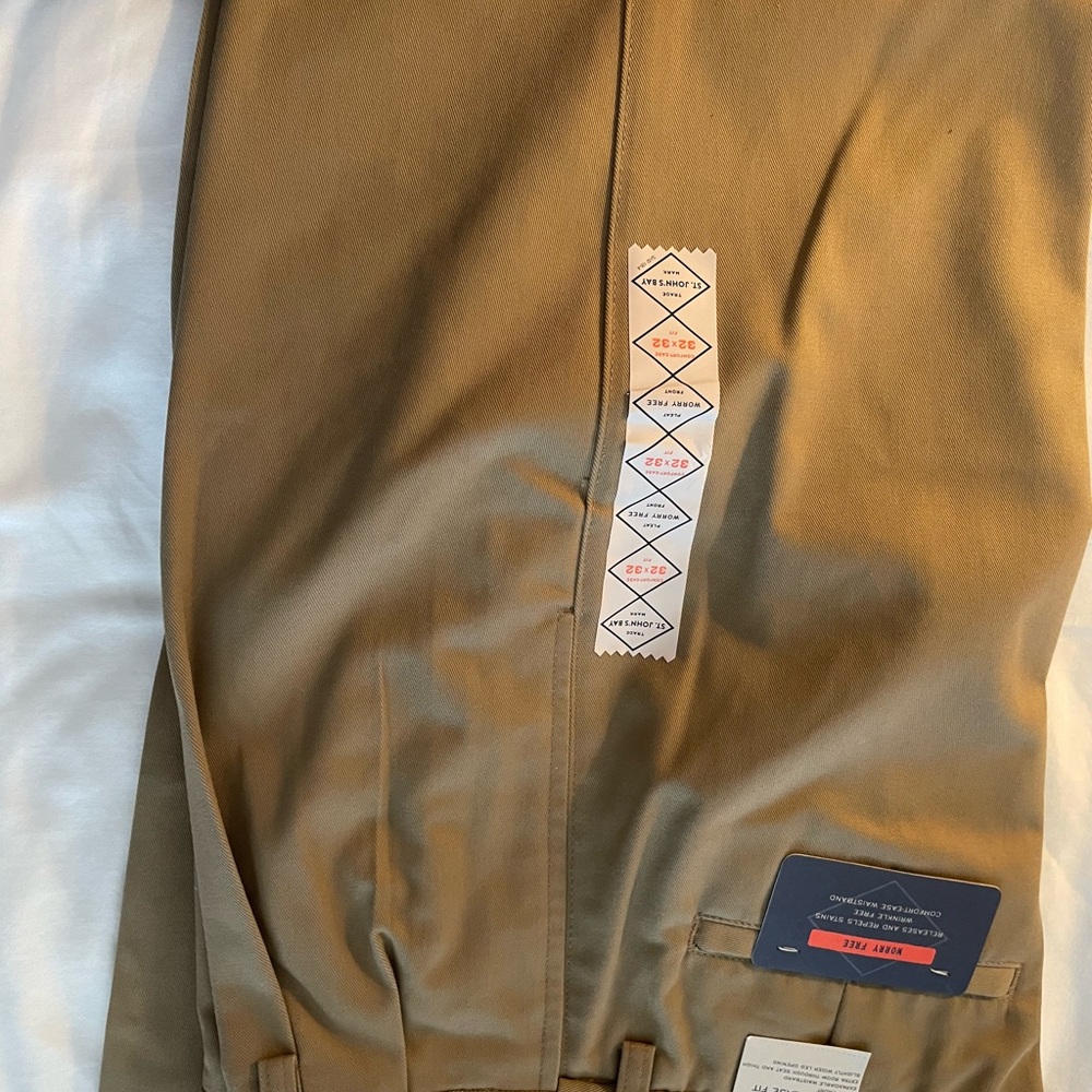 St. John's Bay Men's Khaki Chinos